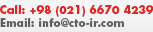 Call us: 0098 21 6670 4239